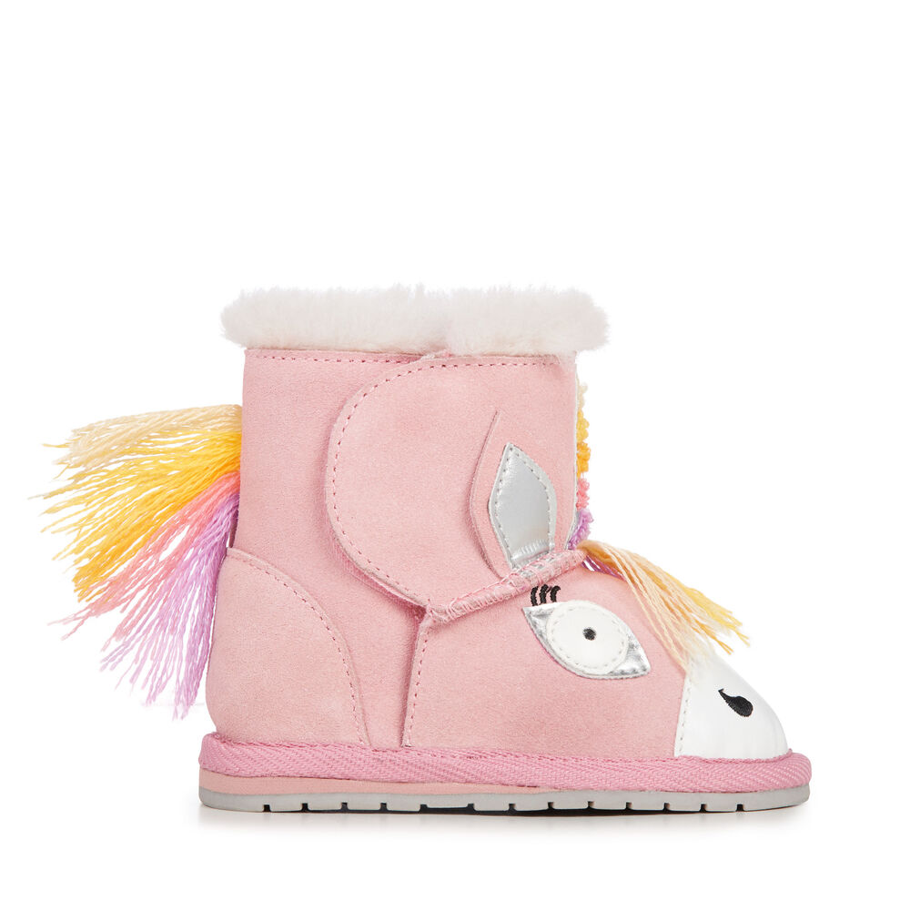Emu Magical Unicorn Walker Babies Stiefel Kinder Rosa | JUVOQPK-39