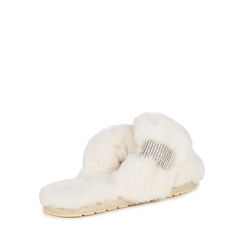 Emu Mayberry Crystal Hausschuhe Damen Beige | CJTRKPU-25