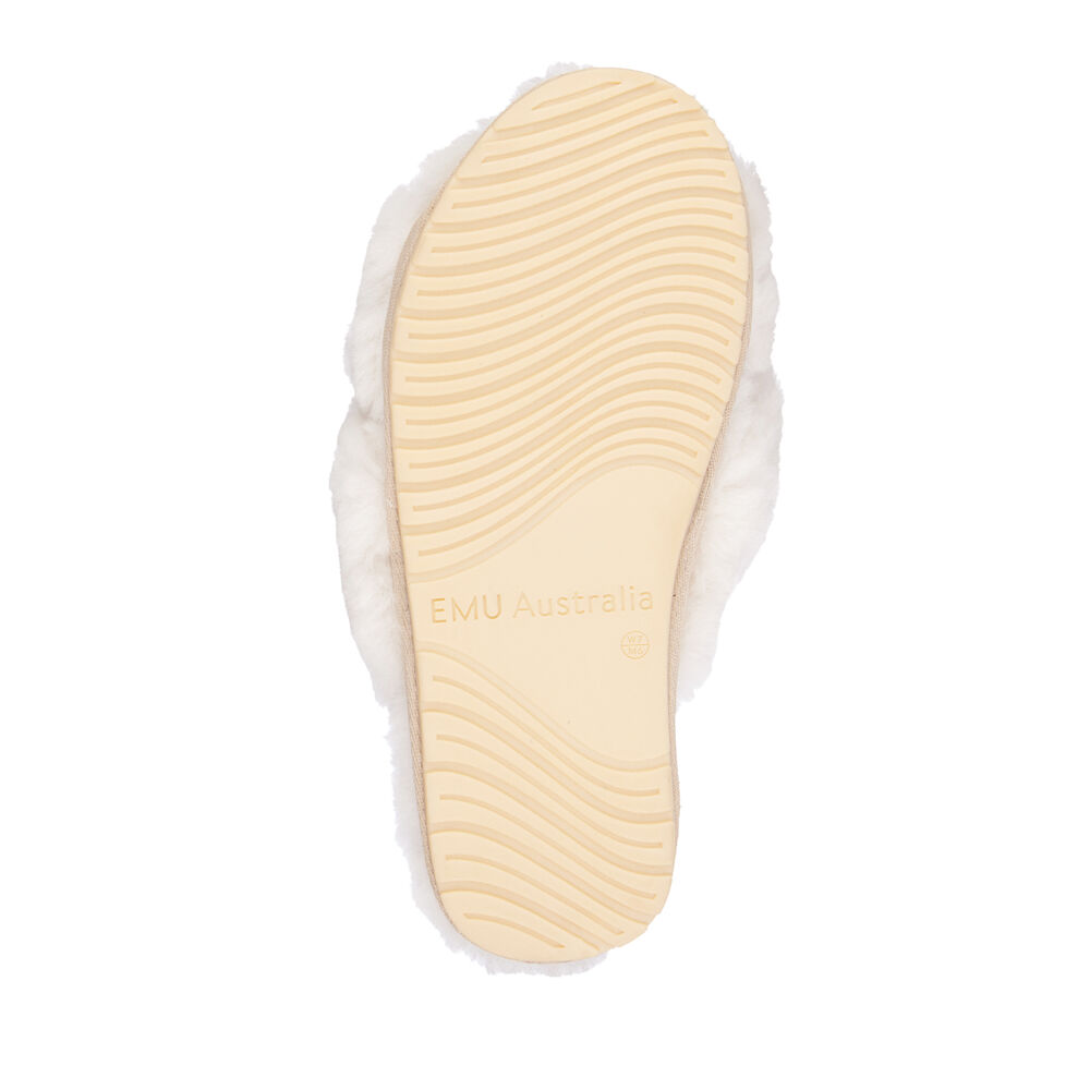 Emu Mayberry Crystal Hausschuhe Damen Beige | CJTRKPU-25