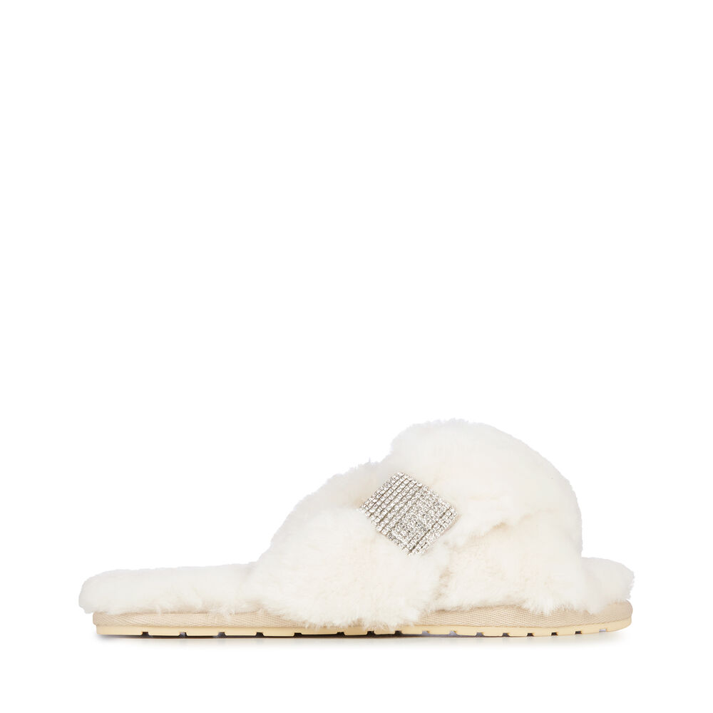 Emu Mayberry Crystal Hausschuhe Damen Beige | CJTRKPU-25