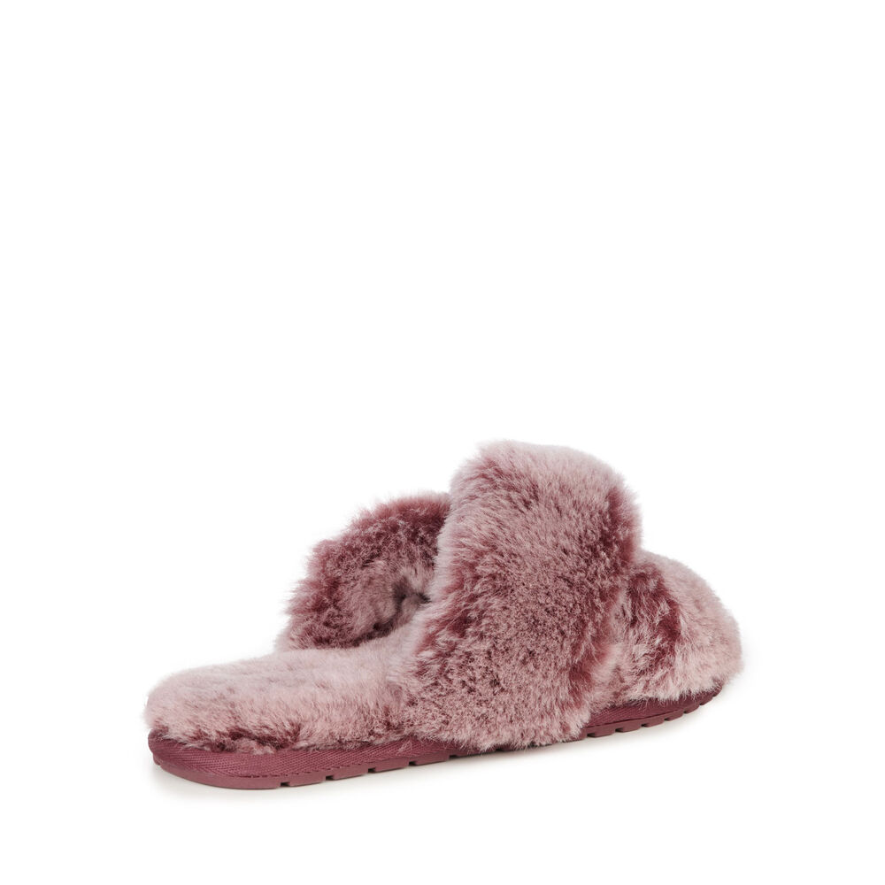Emu Mayberry Frost Hausschuhe Damen Bordeaux | WOINFAT-68