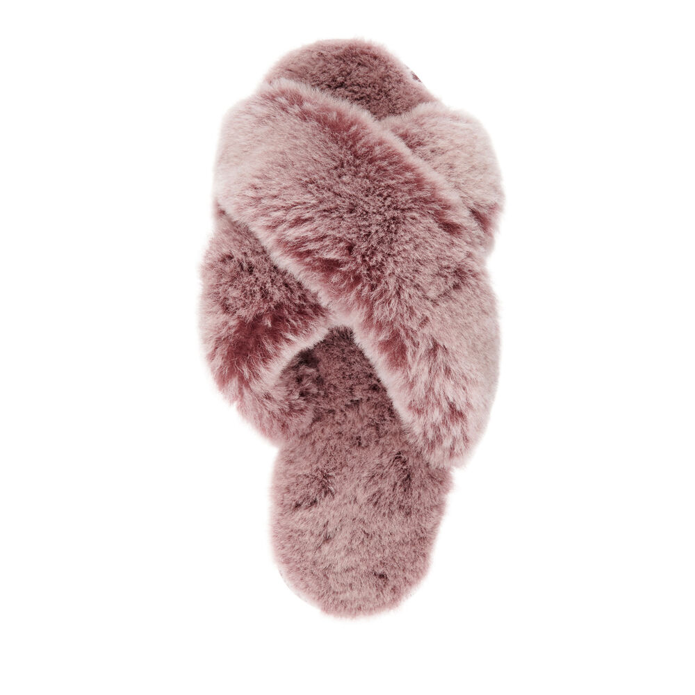 Emu Mayberry Frost Hausschuhe Damen Bordeaux | WOINFAT-68
