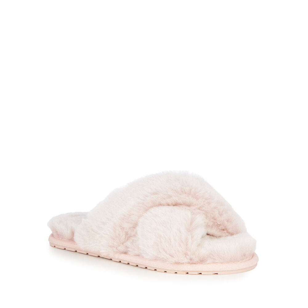Emu Mayberry Frost Hausschuhe Damen Rosa | YRPUITB-40