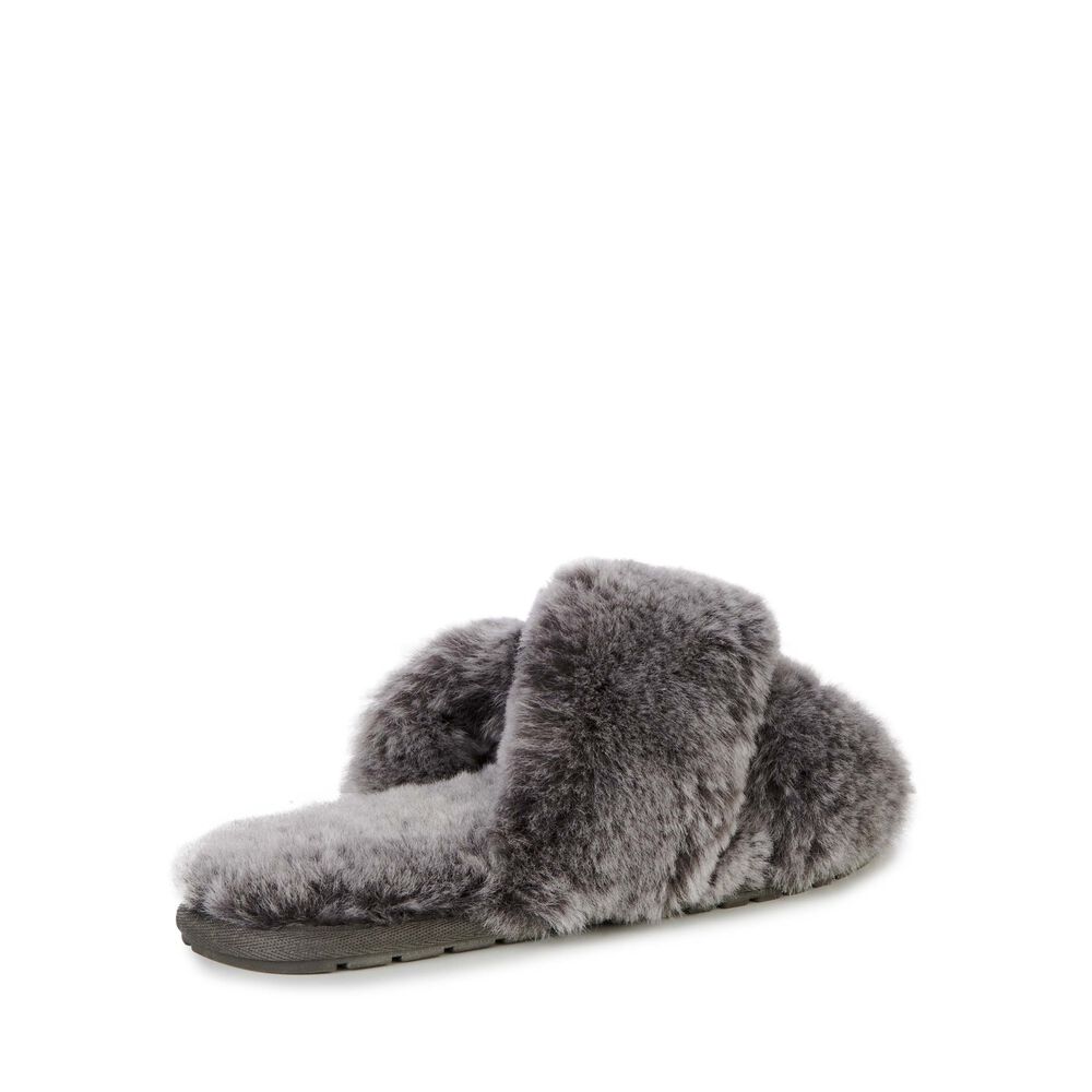 Emu Mayberry Frost Hausschuhe Damen Tiefesgrau | GARBUMJ-03