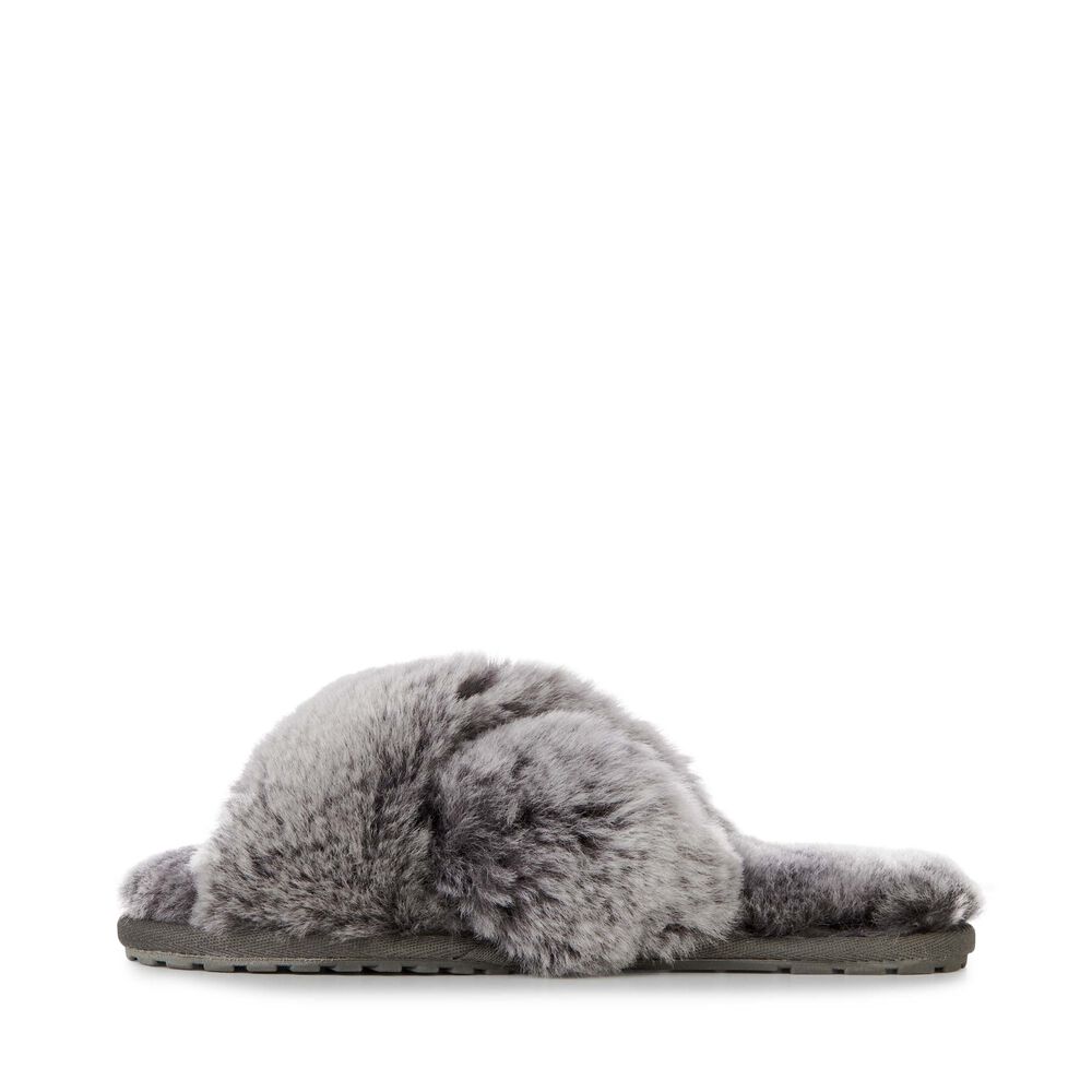 Emu Mayberry Frost Hausschuhe Damen Tiefesgrau | GARBUMJ-03