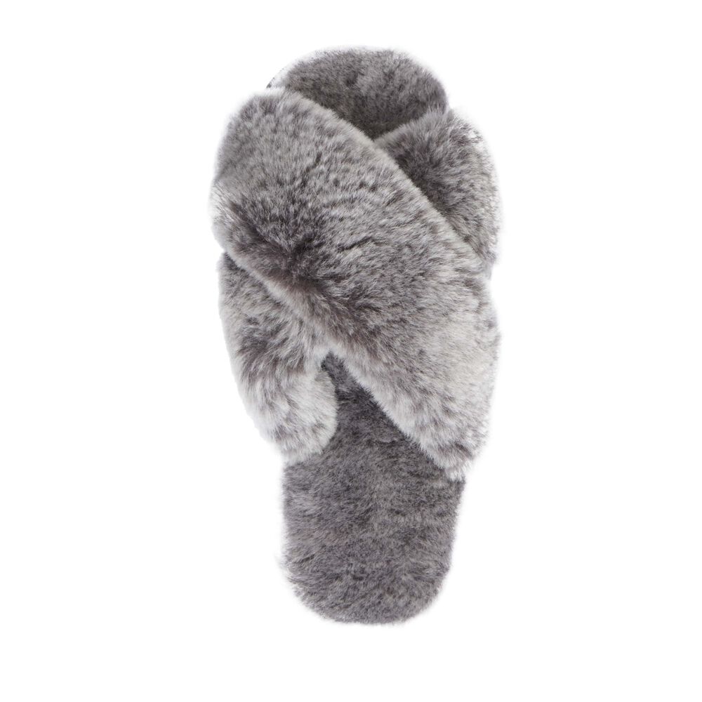 Emu Mayberry Frost Hausschuhe Damen Tiefesgrau | GARBUMJ-03