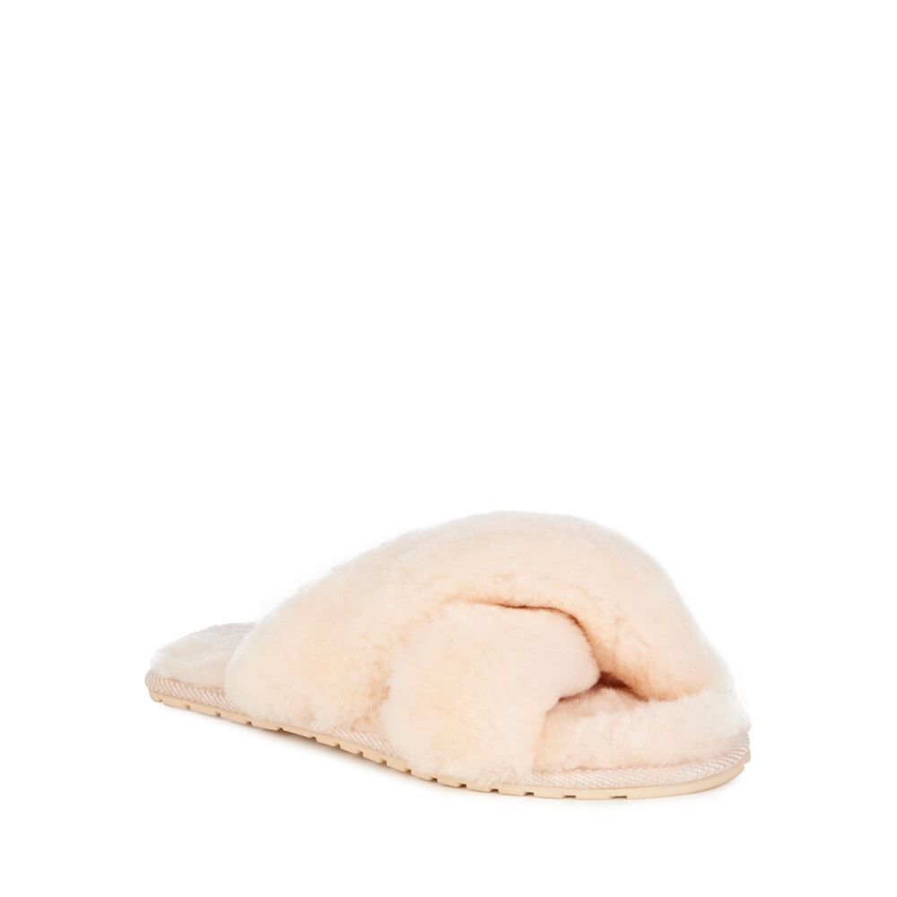 Emu Mayberry Hausschuhe Damen Beige | DOXMNFV-27