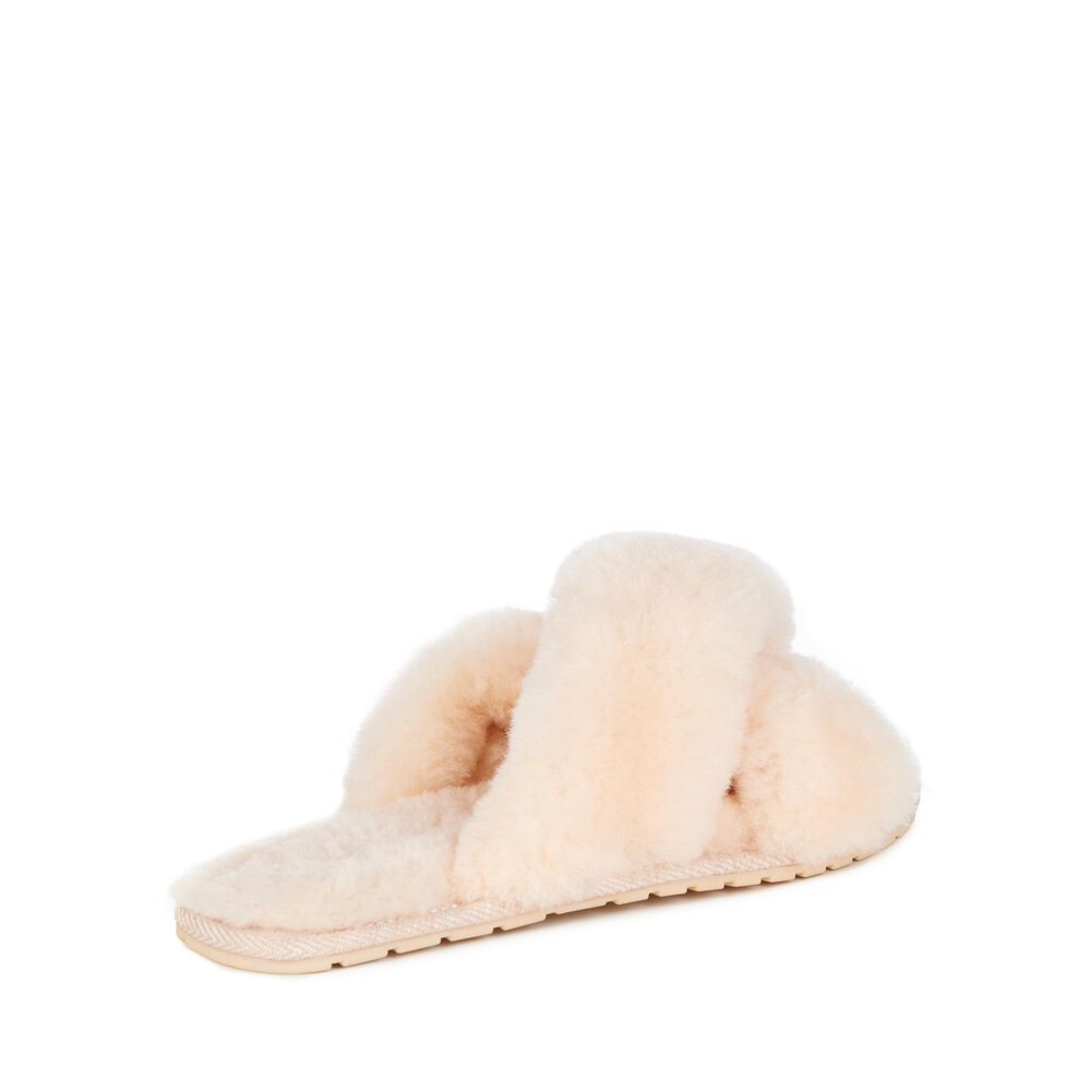 Emu Mayberry Hausschuhe Damen Beige | DOXMNFV-27