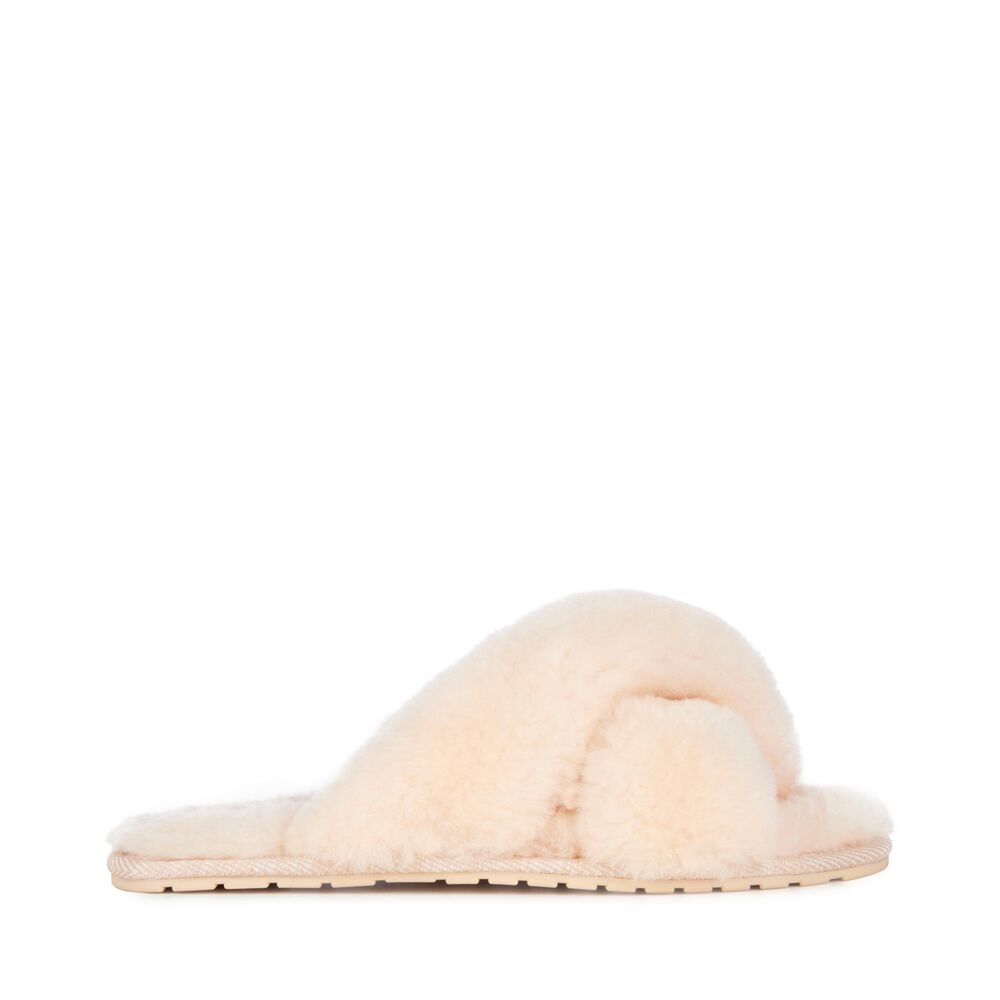 Emu Mayberry Hausschuhe Damen Beige | DOXMNFV-27