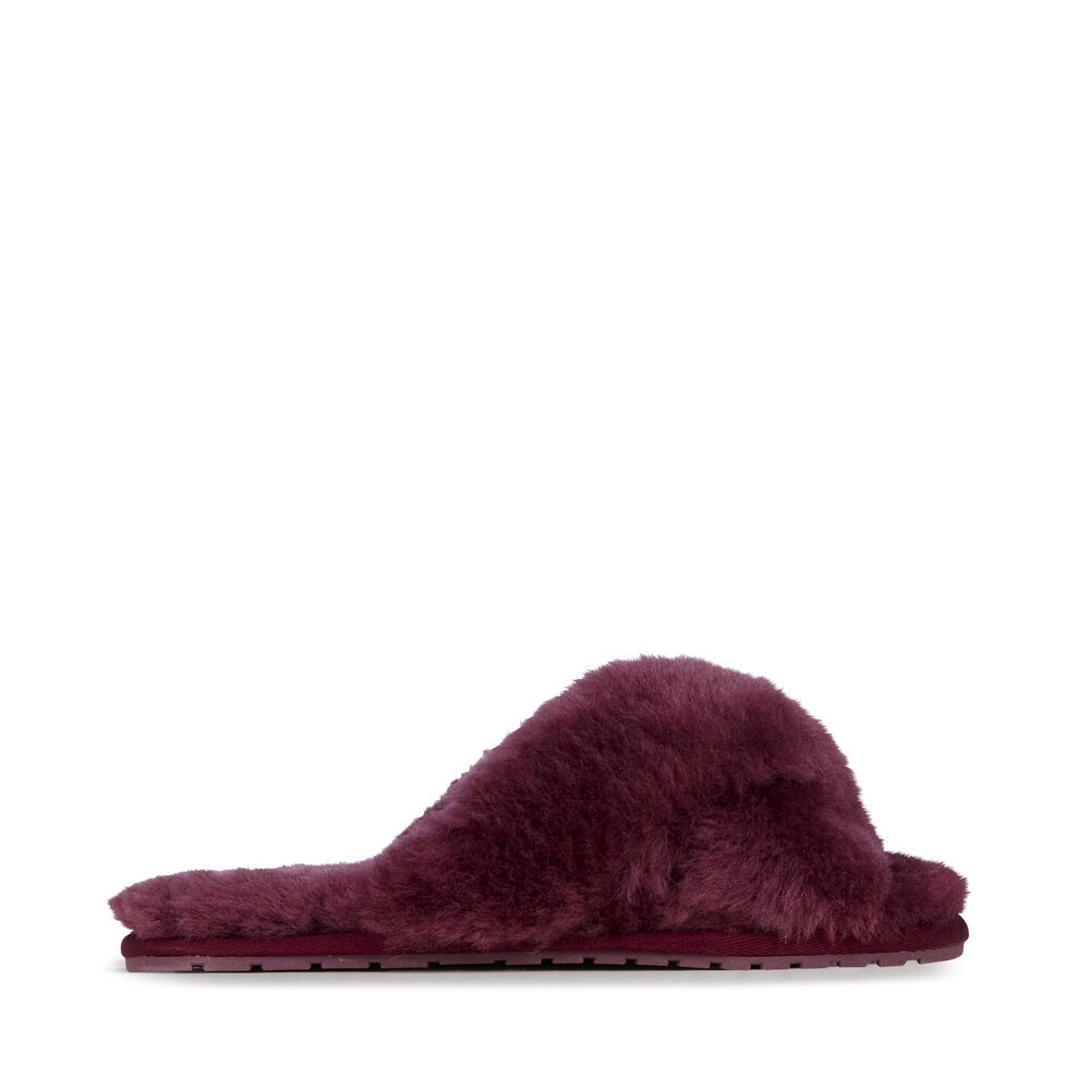 Emu Mayberry Hausschuhe Damen Bordeaux | PFMBVLI-29