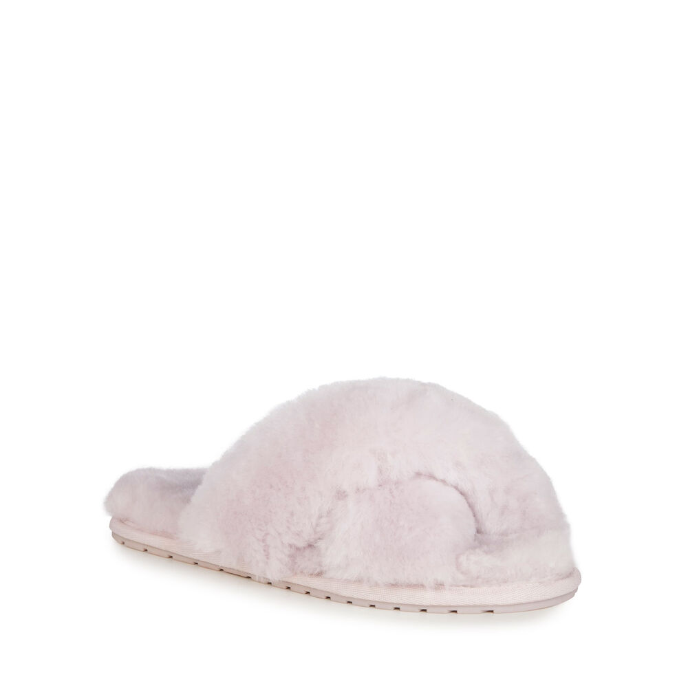 Emu Mayberry Hausschuhe Damen Hellgrau | MSDHBRO-69