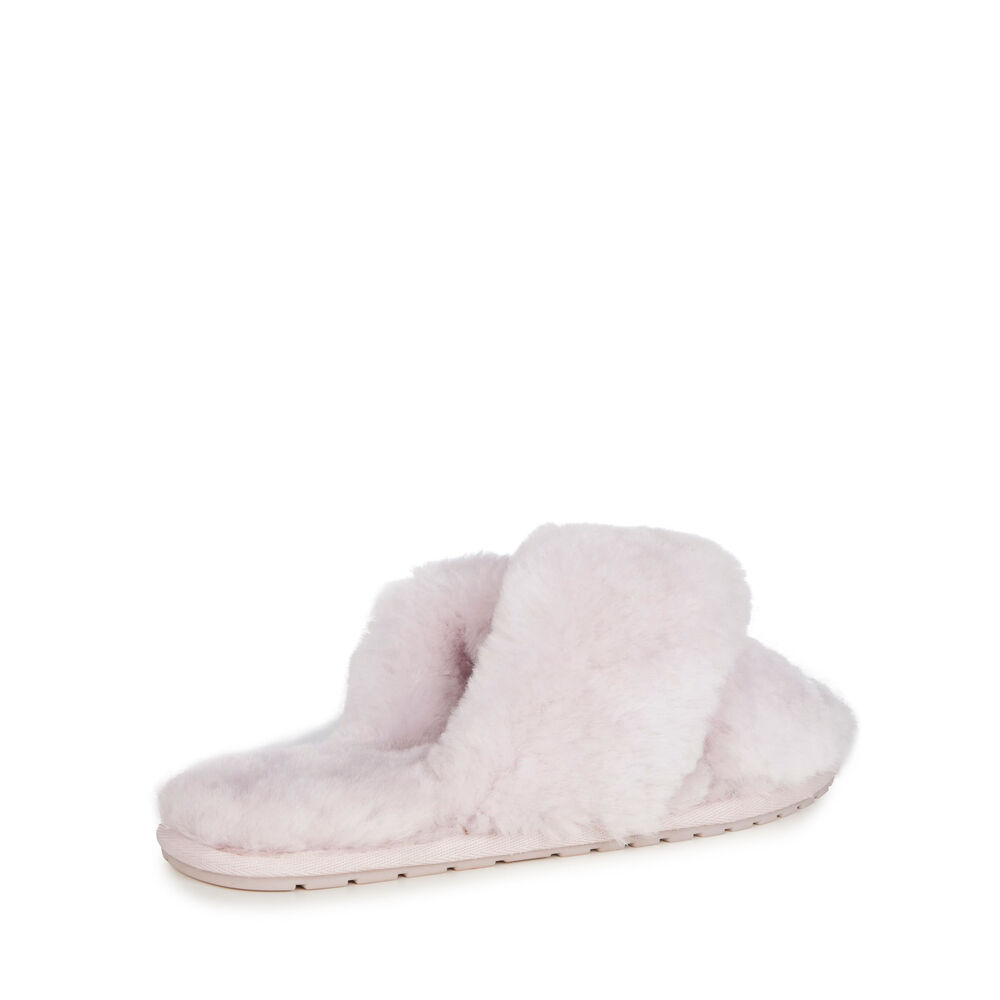 Emu Mayberry Hausschuhe Damen Hellgrau | MSDHBRO-69