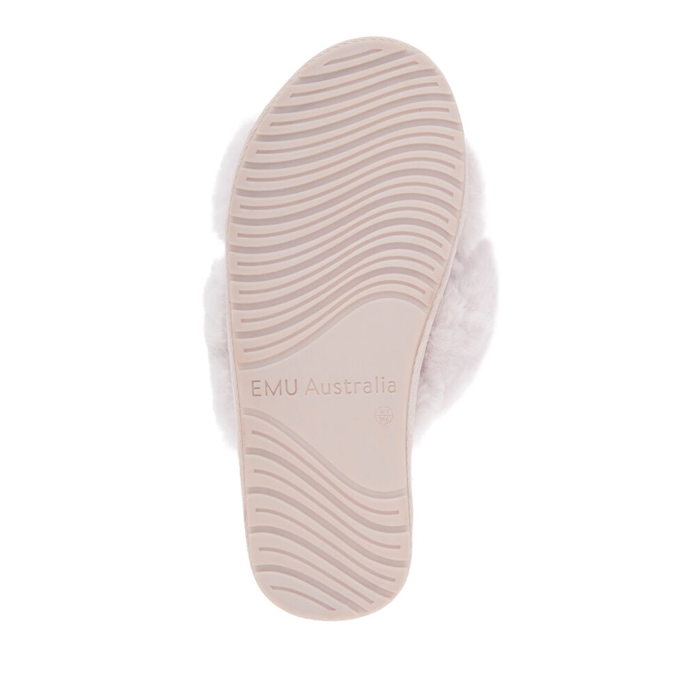 Emu Mayberry Hausschuhe Damen Hellgrau | MSDHBRO-69