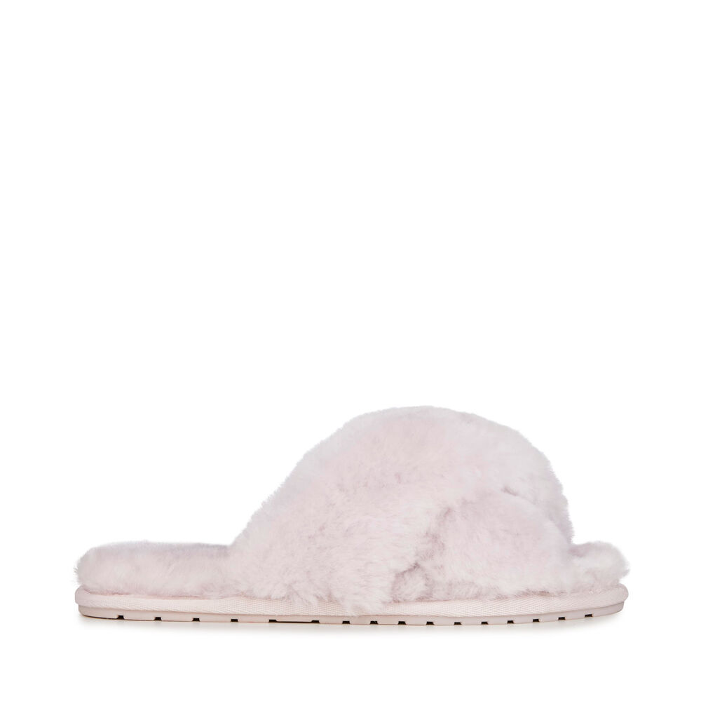 Emu Mayberry Hausschuhe Damen Hellgrau | MSDHBRO-69