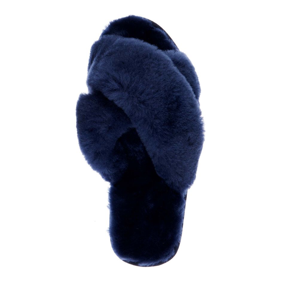 Emu Mayberry Hausschuhe Damen Navy | BJGRQPS-71