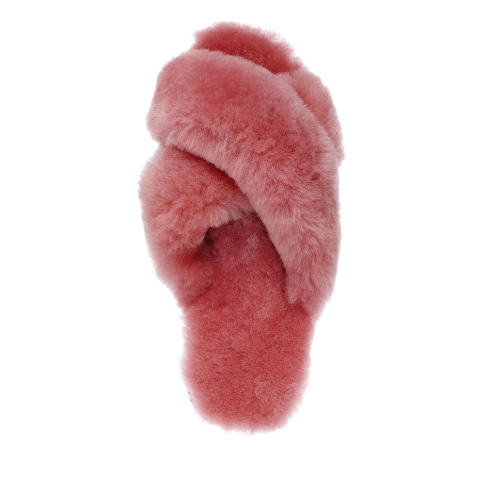Emu Mayberry Hausschuhe Damen Rot | GYRCXZJ-19
