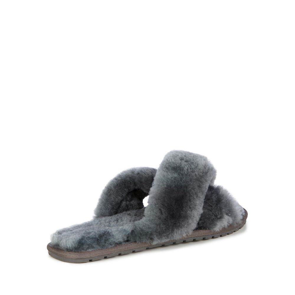 Emu Mayberry Hausschuhe Damen Tiefesgrau | LSTOFGE-90