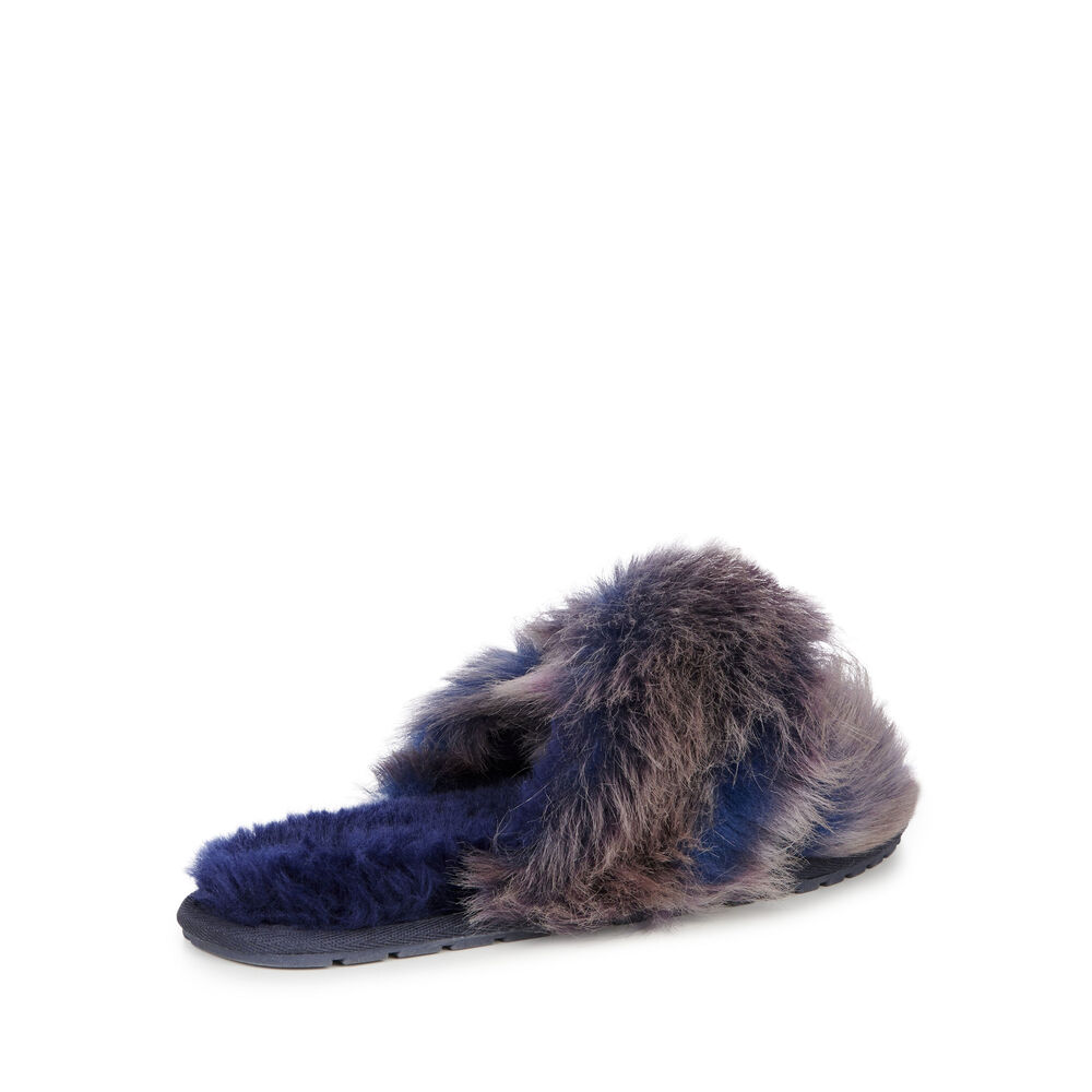 Emu Mayberry Lava Hausschuhe Damen Navy | LIKDEPB-85