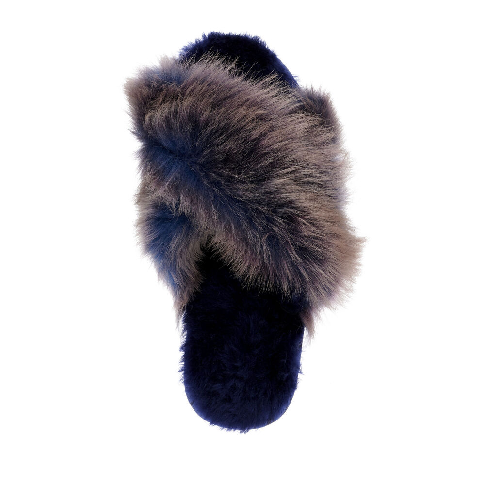 Emu Mayberry Lava Hausschuhe Damen Navy | LIKDEPB-85