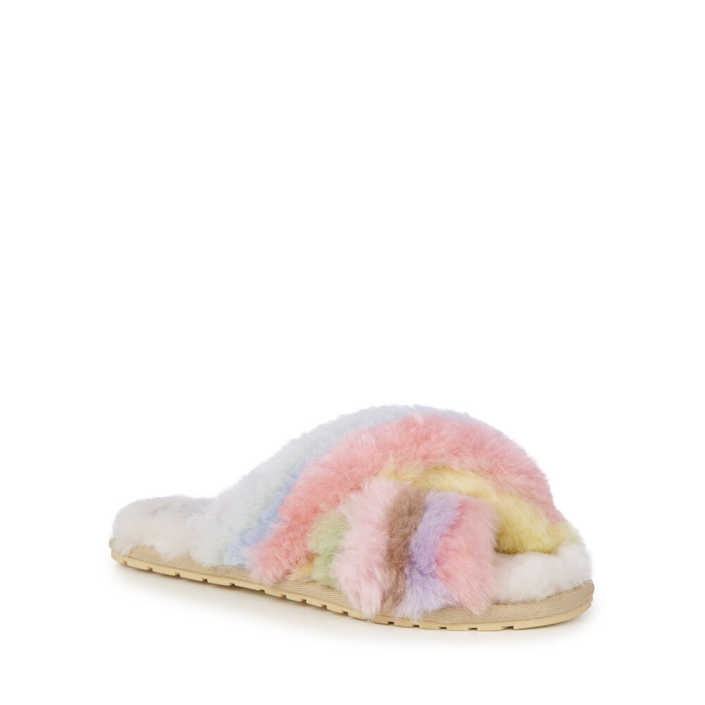 Emu Mayberry Rainbow Hausschuhe Damen Mehrfarbig | DXBIZTO-91