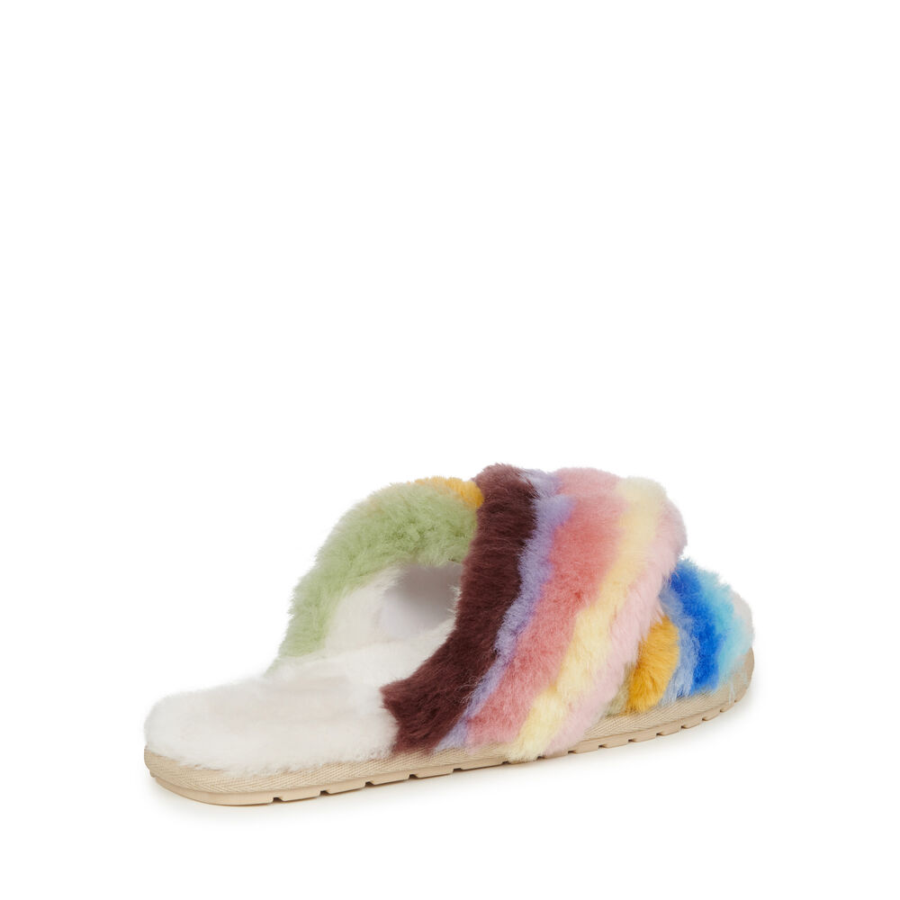Emu Mayberry Rainbow Hausschuhe Damen Mehrfarbig | QBYMGWZ-24