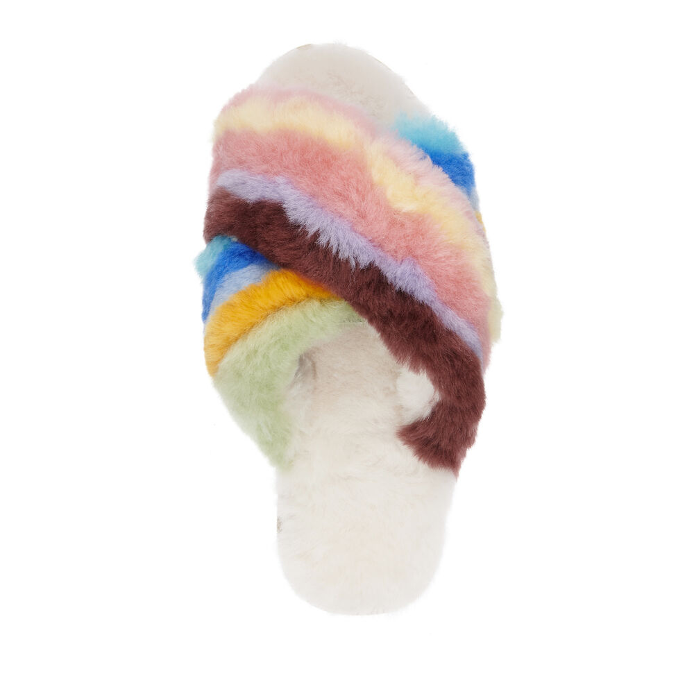 Emu Mayberry Rainbow Hausschuhe Damen Mehrfarbig | QBYMGWZ-24