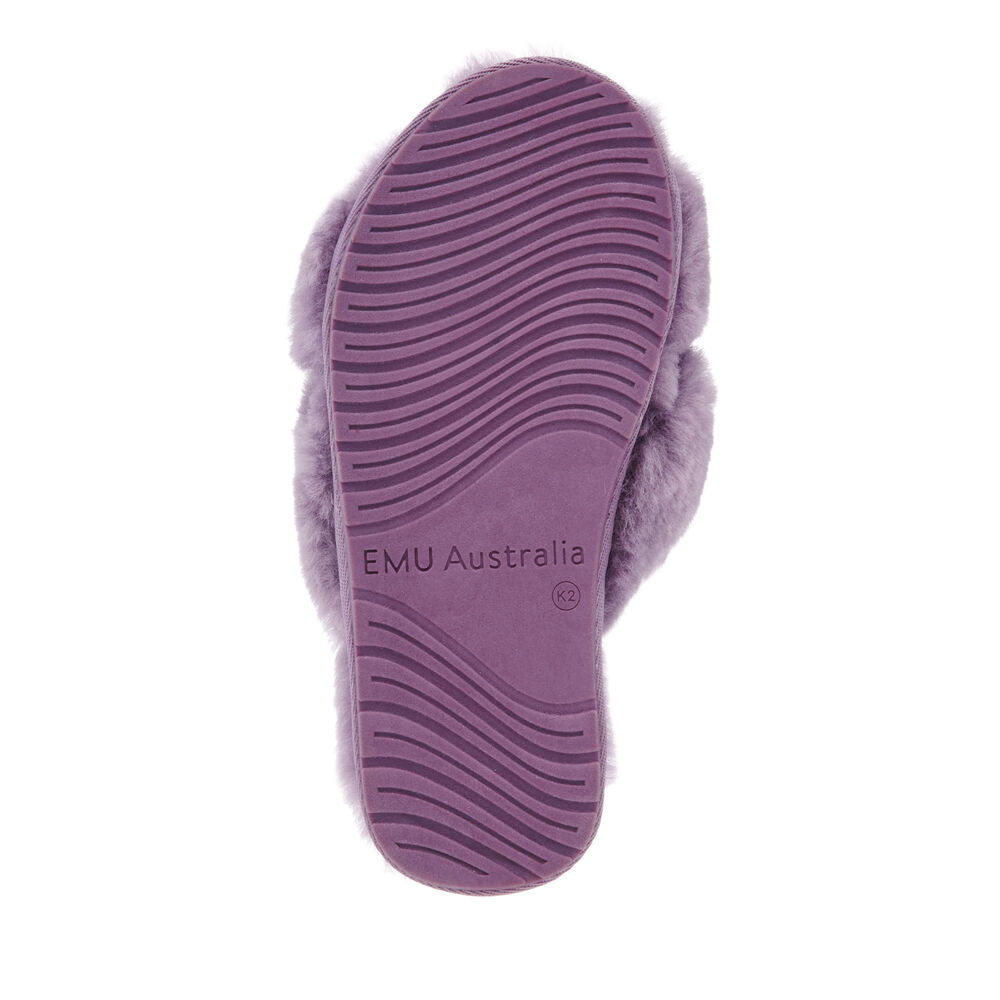 Emu Mayberry Teens Hausschuhe Kinder Lila | TBELNDW-83