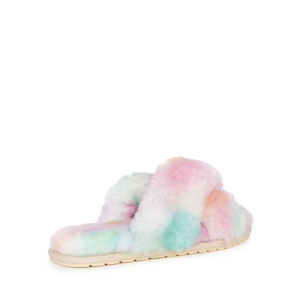 Emu Mayberry Tie Dye Hausschuhe Damen Mehrfarbig | OIDRGLV-68