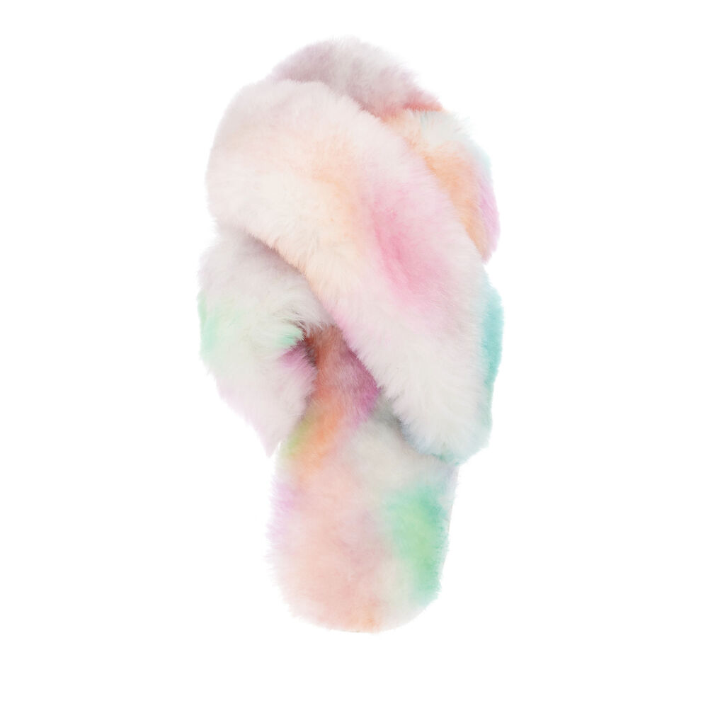 Emu Mayberry Tie Dye Hausschuhe Damen Mehrfarbig | OIDRGLV-68