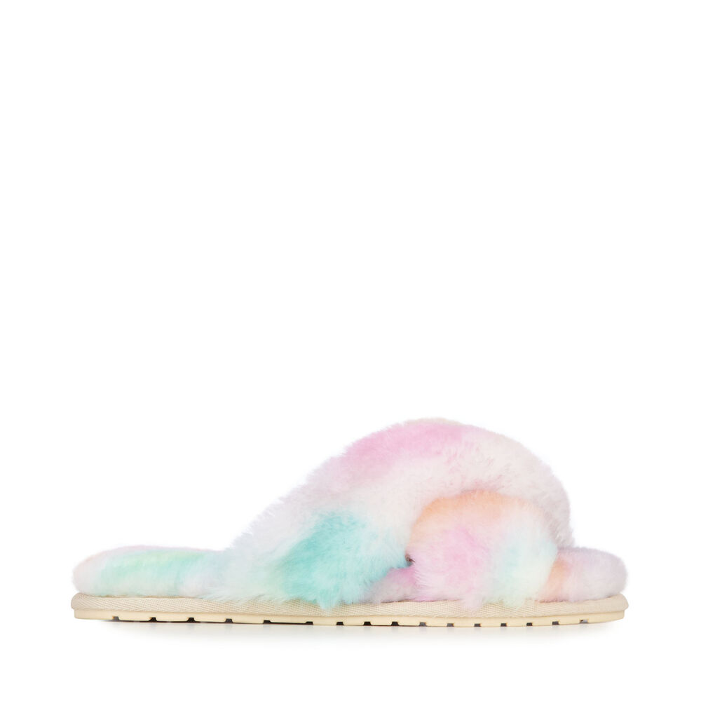 Emu Mayberry Tie Dye Hausschuhe Damen Mehrfarbig | OIDRGLV-68