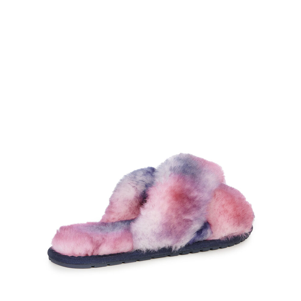 Emu Mayberry Tie Dye Hausschuhe Damen Mehrfarbig | WBHPZCY-15