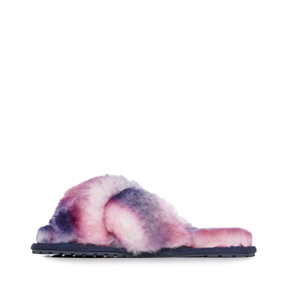 Emu Mayberry Tie Dye Hausschuhe Damen Mehrfarbig | WBHPZCY-15