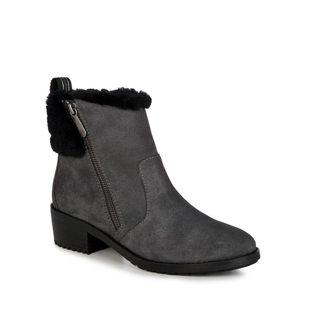 Emu Merck Stiefel Damen Dunkelgrau | ERKXIHV-97