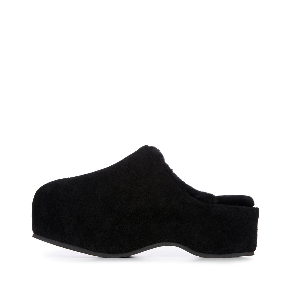 Emu Nahn Hausschuhe Damen Schwarz | SNZIFGQ-29
