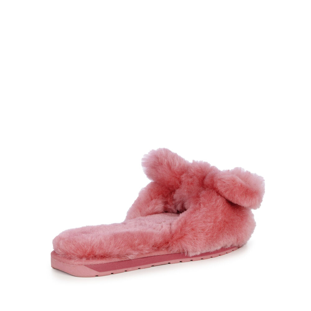 Emu Naledi Hausschuhe Damen Rot | XILTCEF-59