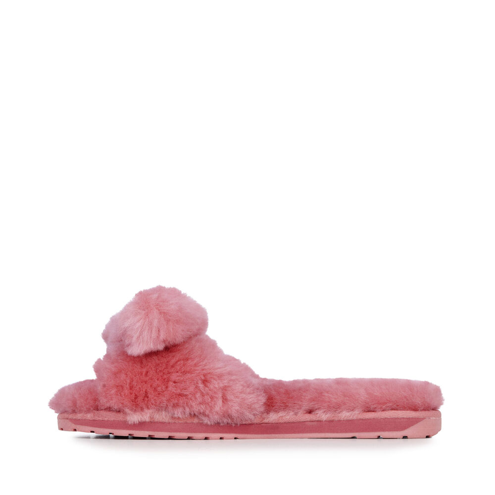 Emu Naledi Hausschuhe Damen Rot | XILTCEF-59