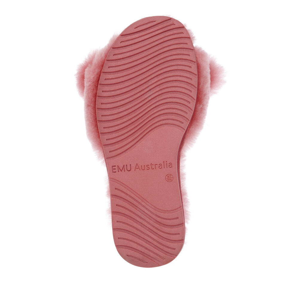 Emu Naledi Hausschuhe Damen Rot | XILTCEF-59