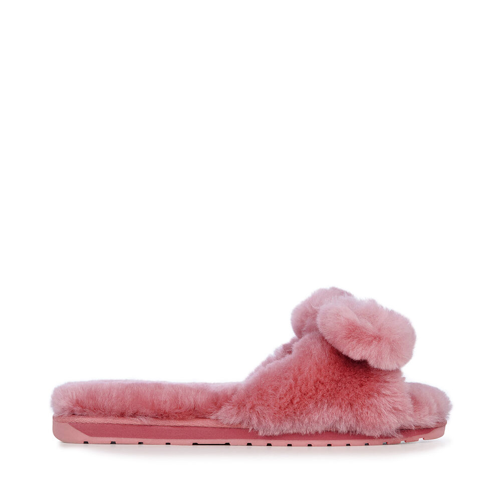 Emu Naledi Hausschuhe Damen Rot | XILTCEF-59