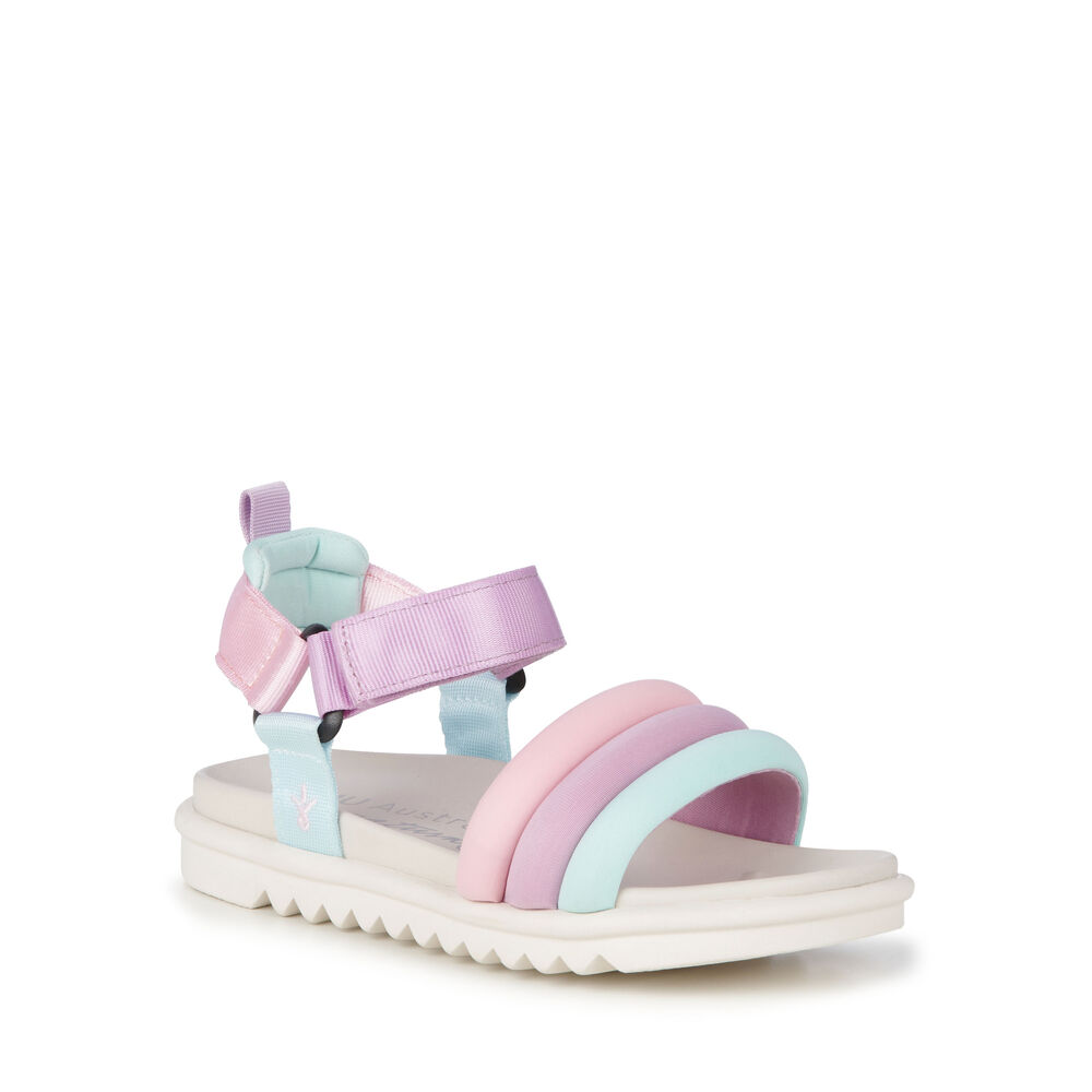 Emu Oasis Sandalen Kinder Rosa Mehrfarbig | WDTAFYB-54
