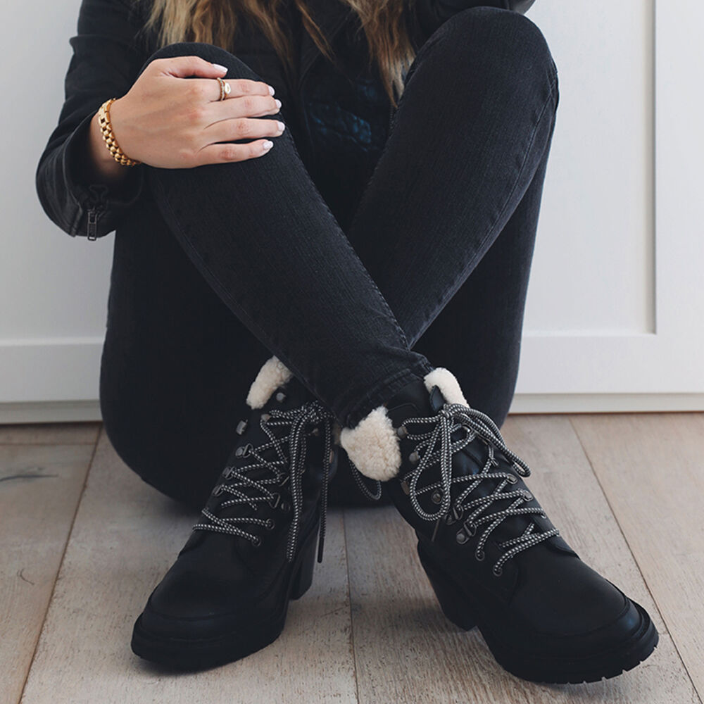 Emu Okab Hi Stiefel Damen Schwarz | QSRJNXE-38