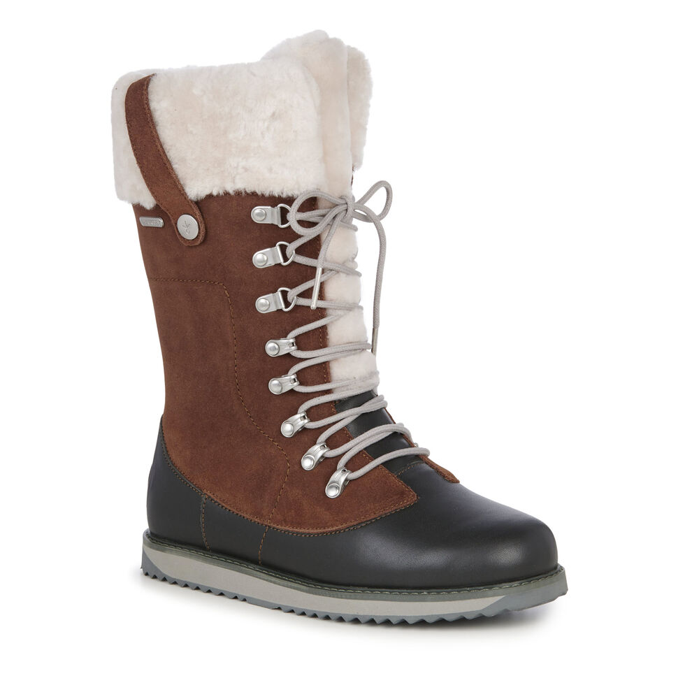 Emu Orica Hi Stiefel Damen Braun | FLKJMVZ-17