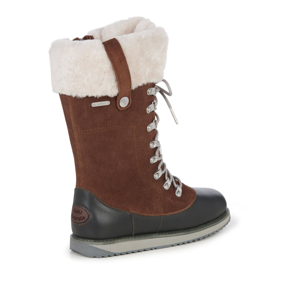 Emu Orica Hi Stiefel Damen Braun | FLKJMVZ-17
