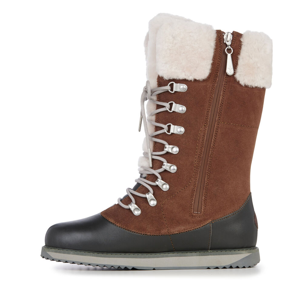 Emu Orica Hi Stiefel Damen Braun | FLKJMVZ-17