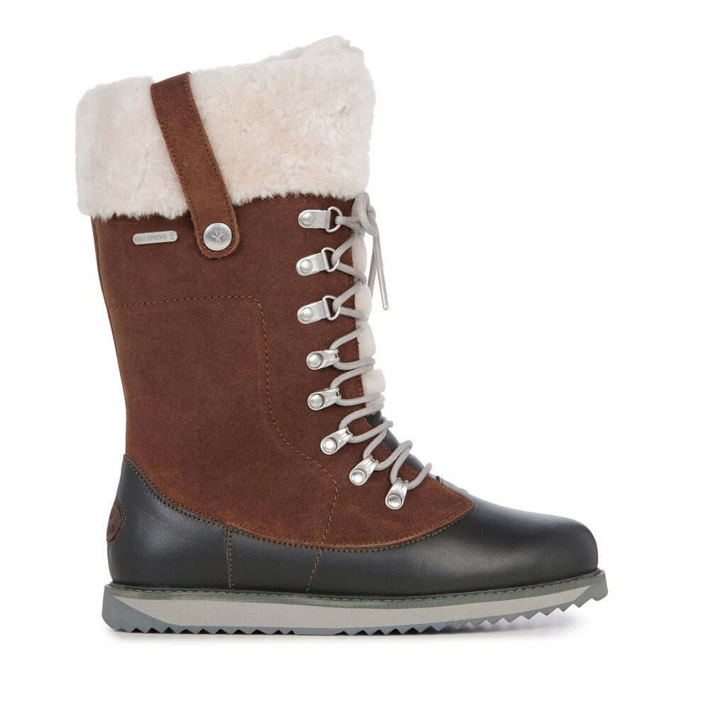 Emu Orica Hi Stiefel Damen Braun | FLKJMVZ-17
