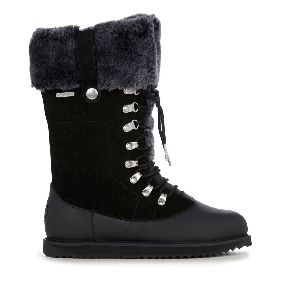 Emu Orica Hi Stiefel Damen Schwarz | RQMPAGB-83