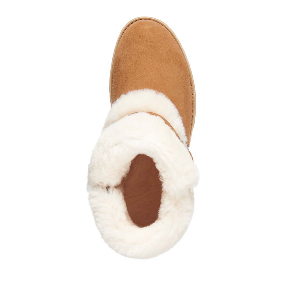 Emu Oxley Fur Cuff Stiefel Damen Braun | FNQHGPV-01