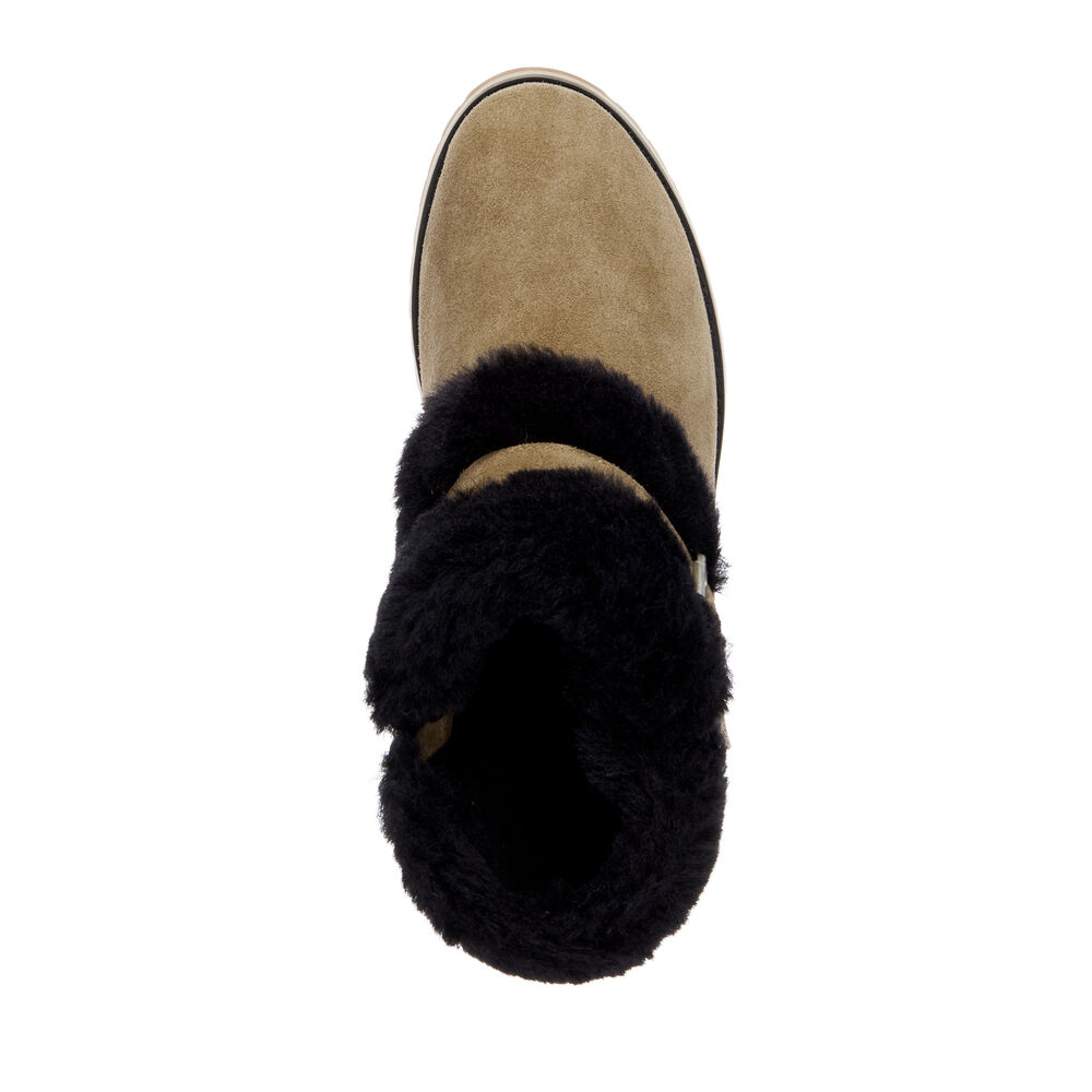 Emu Oxley Fur Cuff Stiefel Damen Braun | TYVBSRK-14