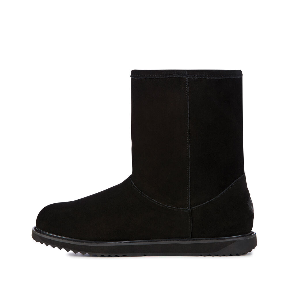 Emu Paterson Klassische Lo Stiefel Damen Schwarz | TGSEDBR-10