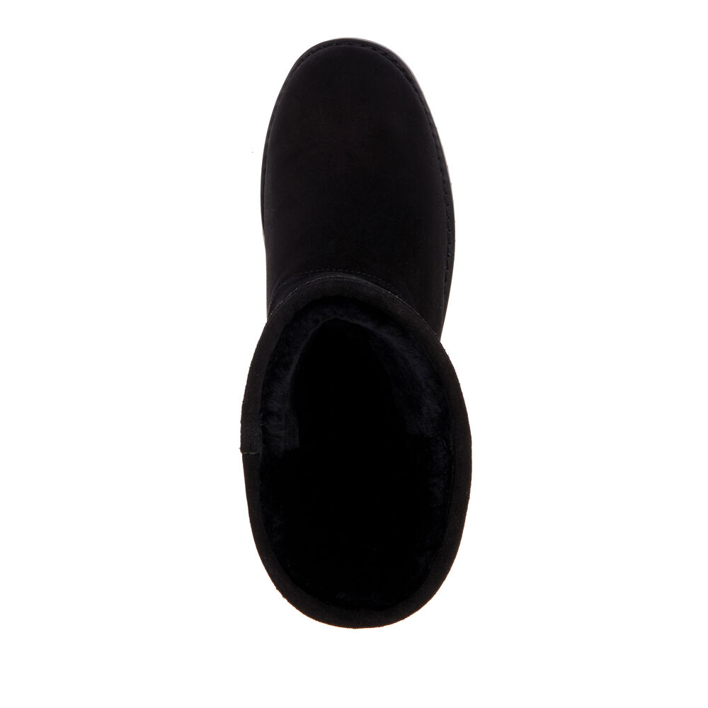 Emu Paterson Klassische Lo Stiefel Damen Schwarz | TGSEDBR-10