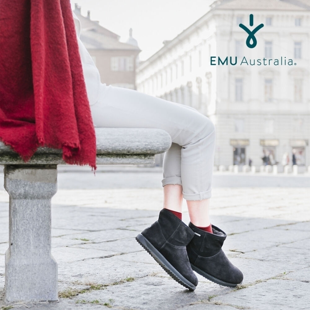 Emu Paterson Klassische Mini Stiefel Damen Dunkelgrau | HEDJNGC-78